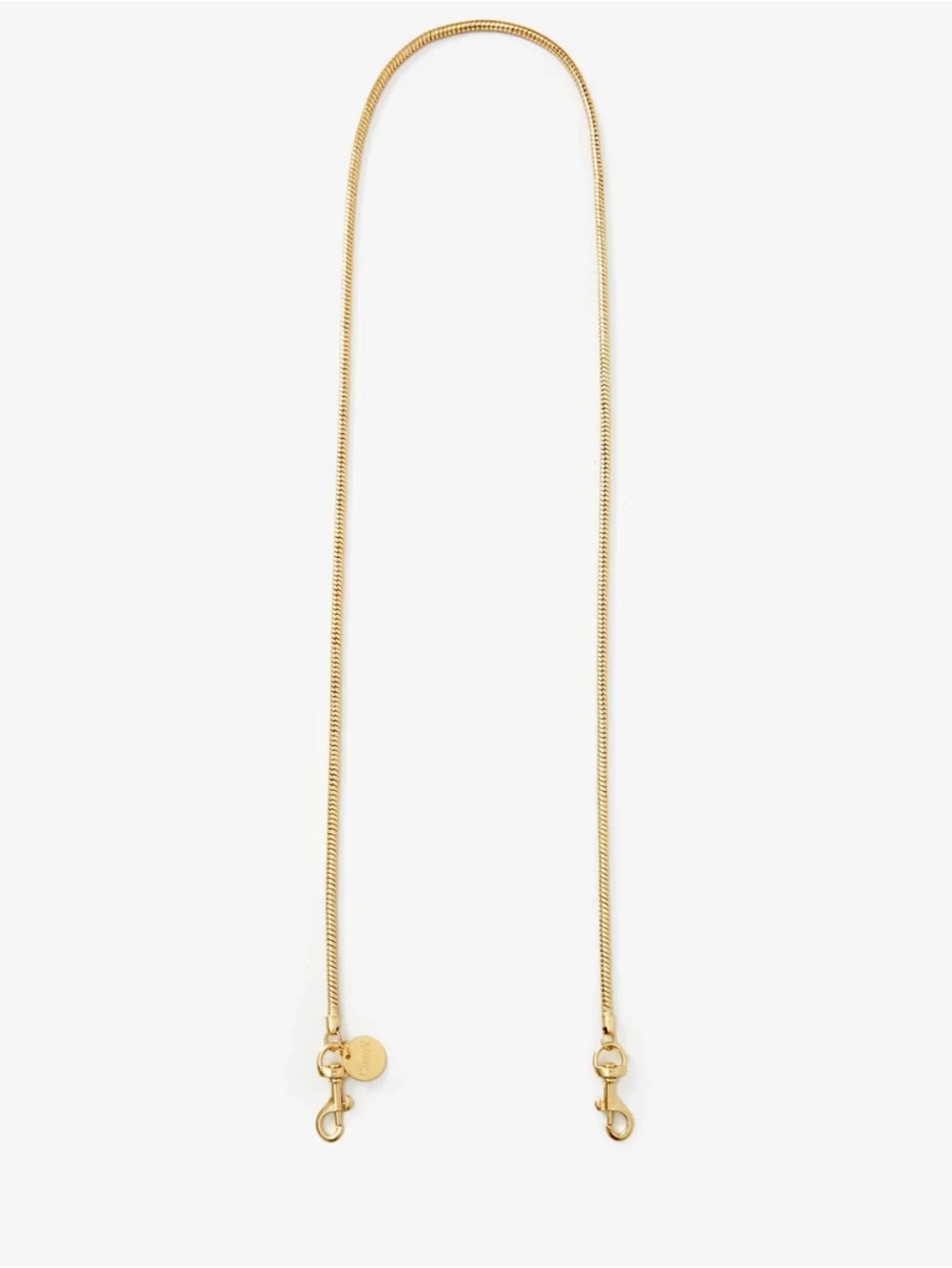 Clare V Vintage Gold Snakechain Strap. NWT - Picture 2 of 8